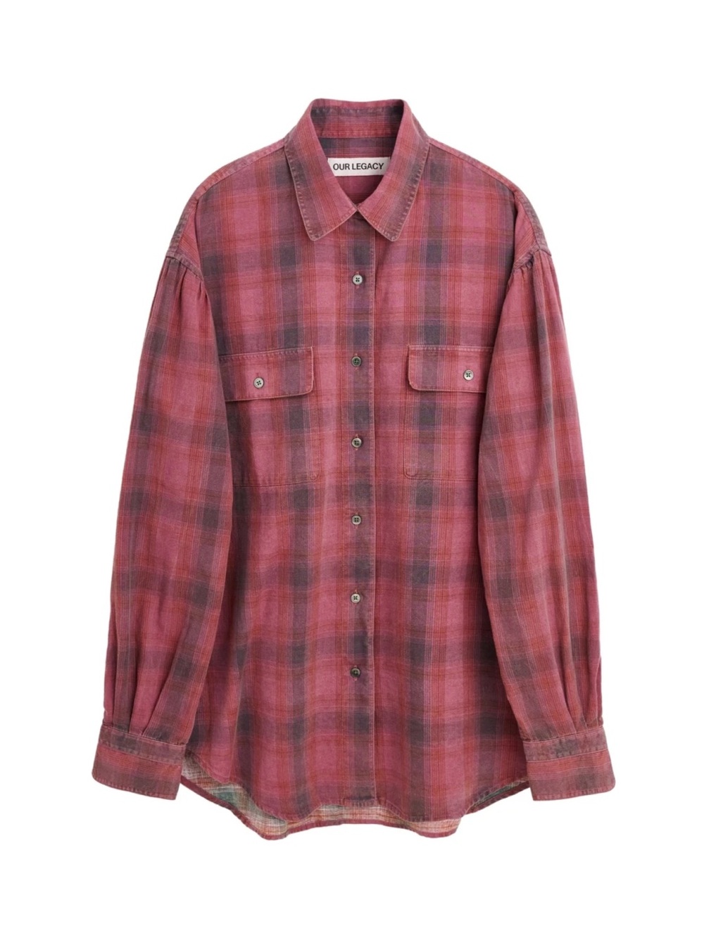 Our Legacy DIME Plaid Button-Down Shirt